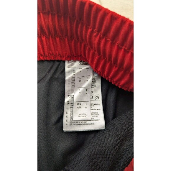 Adidas Basketball Shorts Mens Medium 3G Speed X Black Red 3 Stripes FT5880 - Picture 3 of 12